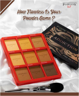 Flawless Ivy Addiction powder pro palette 9-in-1